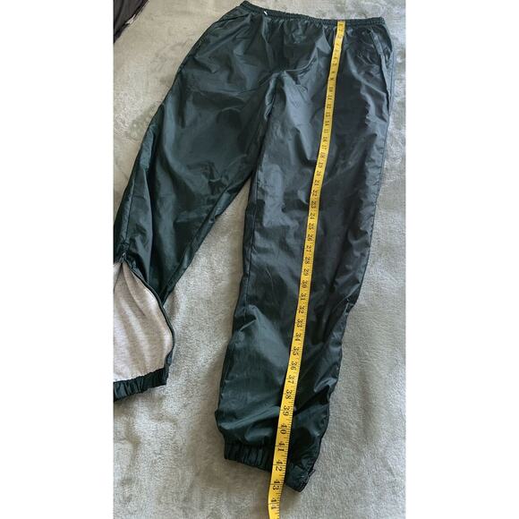 Vintage lined nylon track pants size medium Bi Gear zip pockets lightweight - Picture 10 of 12